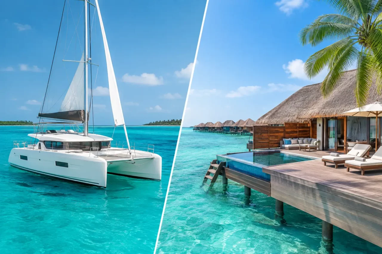 Catamaran Versus Resort in the Maldives for Your Escape