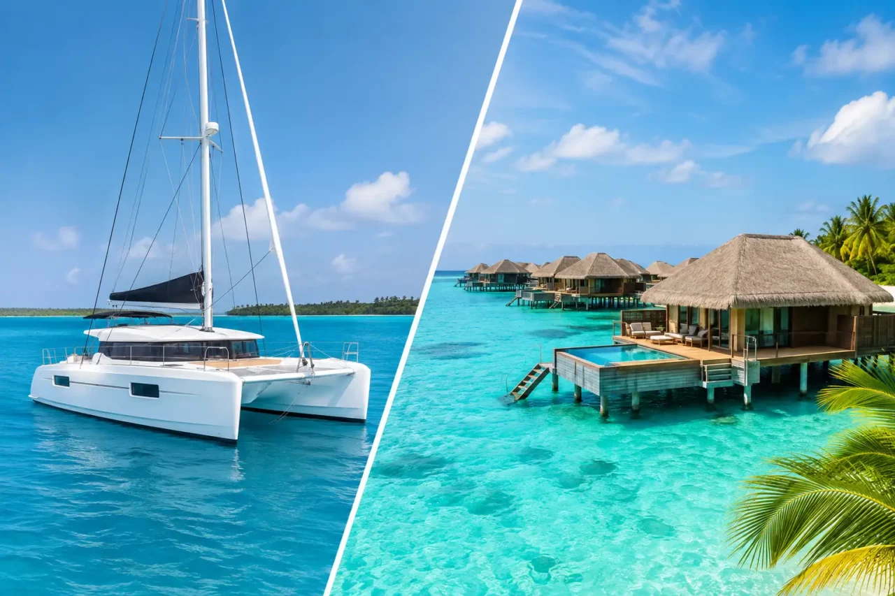 Private Yacht Versus Maldives Resort Compared